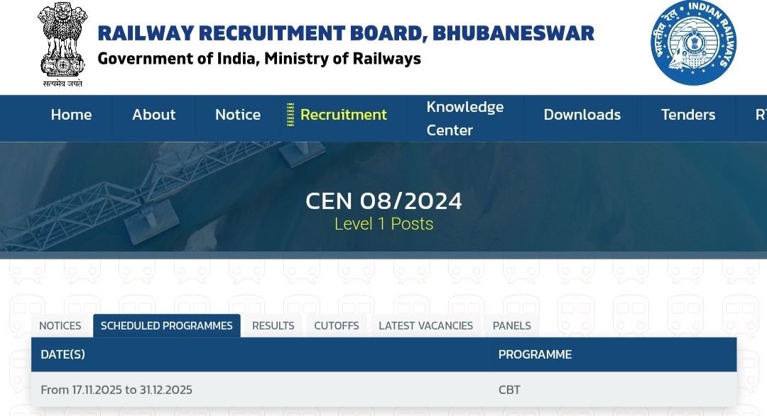 RRB Group D Admit Card 2025