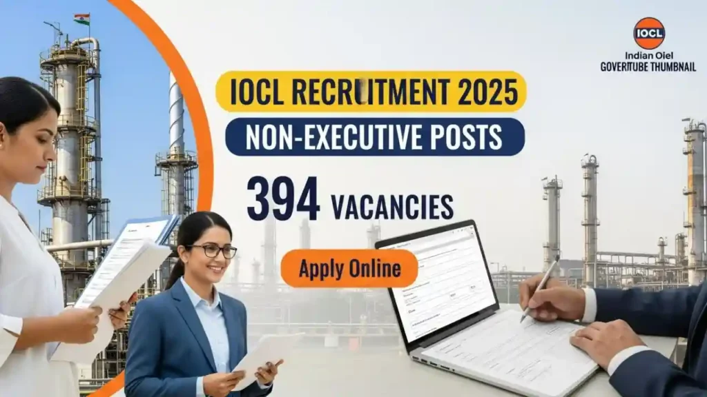 IOCL Non-Executive Personnel Recruitment