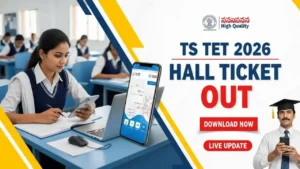 TS TET 2026 Hall Ticket Released Today