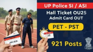 UP Police Sub-Inspector & ASI Admit Card 2026