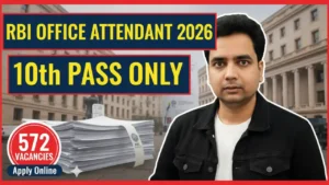 RBI Office Attendant Recruitment 2026