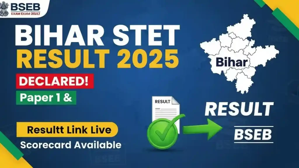 Latest Bihar STET Result 2026 Declared