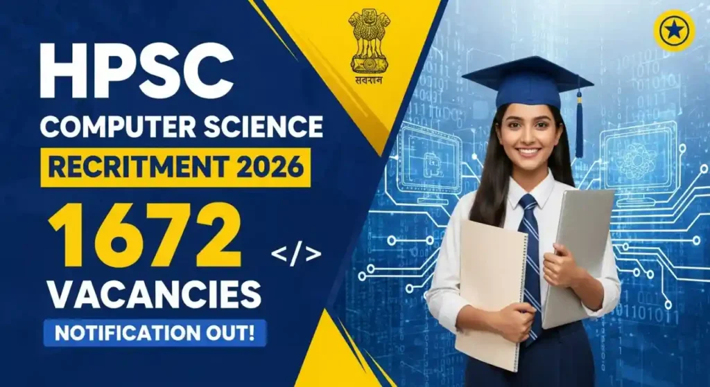 HPSC PGT Computer Science Recruitment 2026