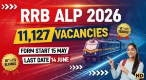 Railway RRB ALP Online Form 2026 – Big 11,127 Posts, Apply From 15 May