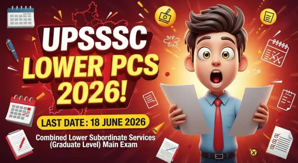 UPSSSC Lower PCS 2026