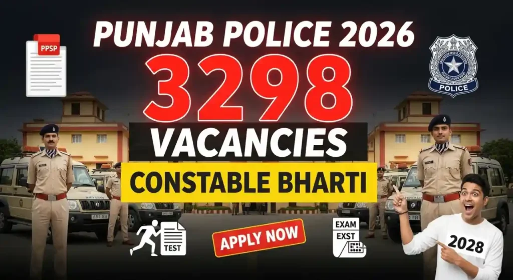Punjab Police Constable Recruitment 2026 Out