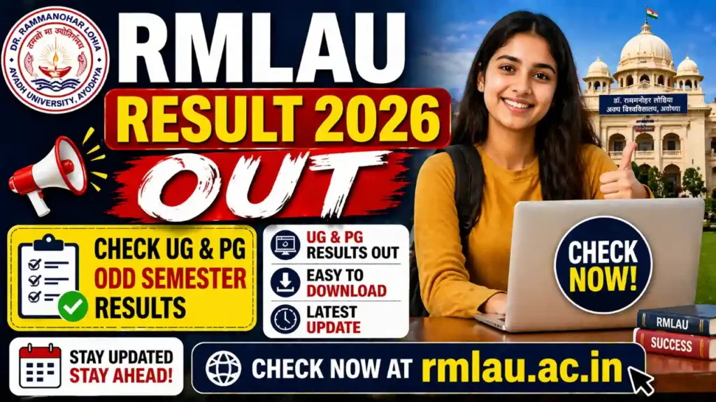 RMLAU Result 2026