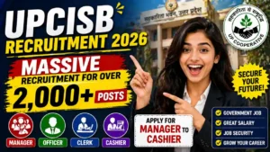 UPCISB Recruitment 2026 — Massive recruitment for over 2,000 posts at UP Cooperative; apply for Manager to Cashier.
