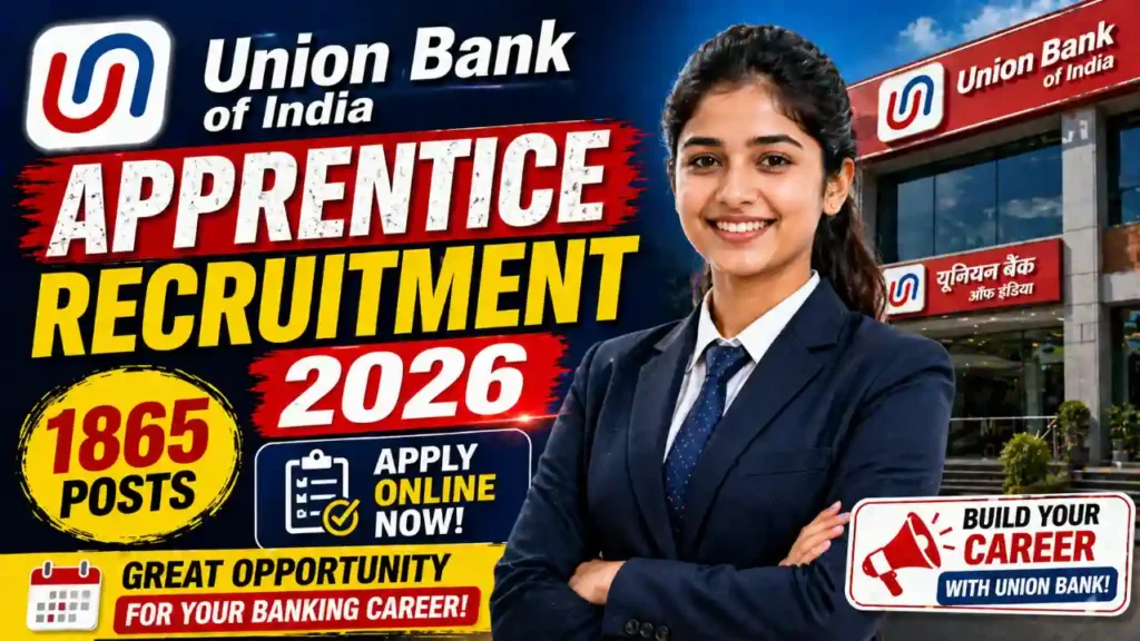 Union Bank of India Apprentice Recruitment 2026