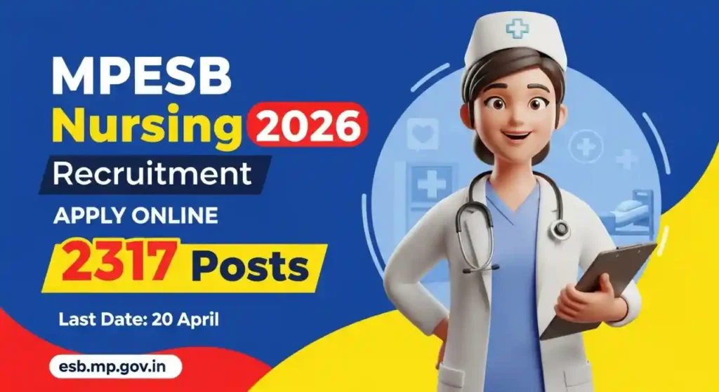 MPESB Nursing Officer Recruitment 2026