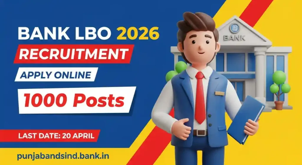 Punjab and Sind Bank LBO Recruitment 2026