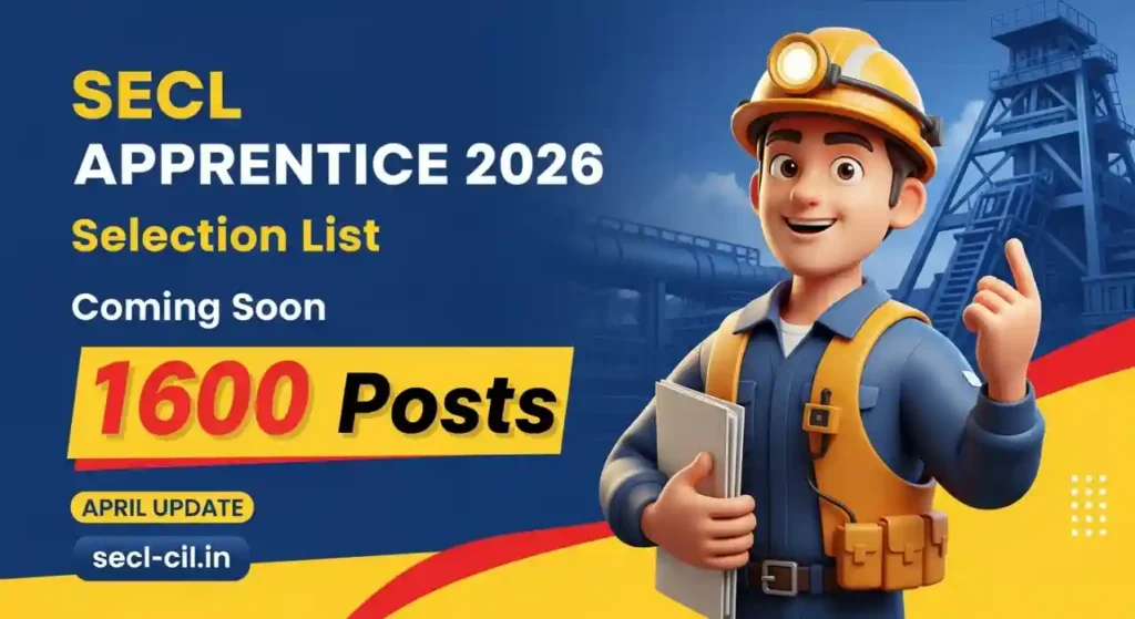 SECL Apprentice Recruitment 2026