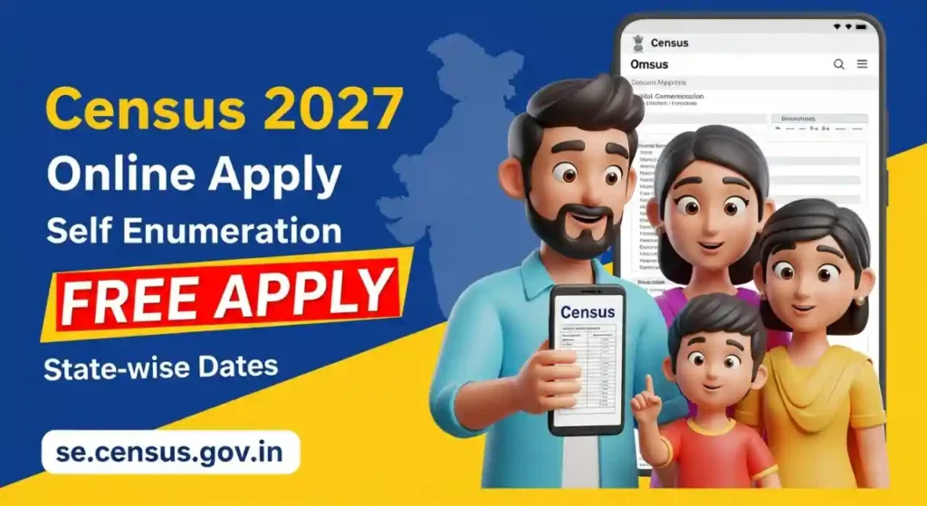 India Janaganana 2027 Online Apply