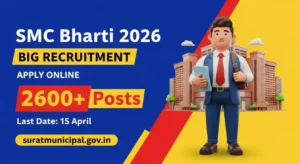 Surat Municipal Corporation Recruitment 2026 — 2,295 Vacancies, Apply Online from 1 to 15 April at suratmunicipal.gov.in