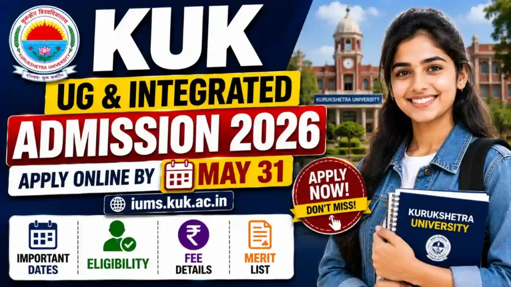 KUK UG Admission 2026