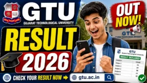 GTU Exam Result 2026 – Check Gujarat Technological University Result at gtu.ac.in