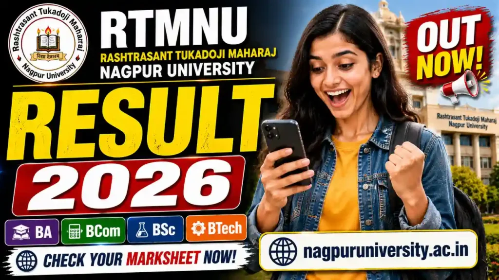 RTMNU Result 2026 Out