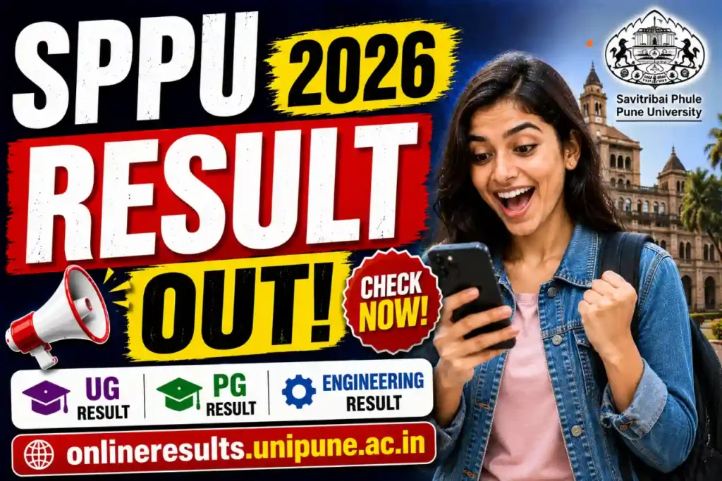 SPPU Result 2026 Pune University Marksheet Download