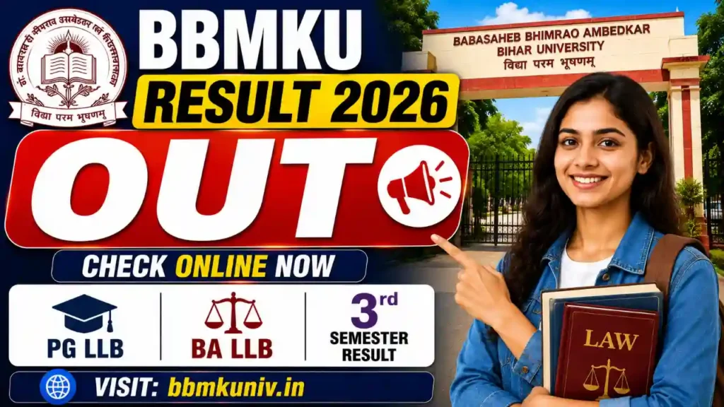 BBMKU Result 2026 Out at bbmkuniv.in
