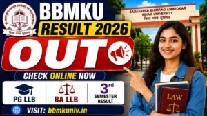 BBMKU Result 2026 Out – Check PG LLB BA LLB Sem 3 Result Online at bbmkuniv.in, Direct Link