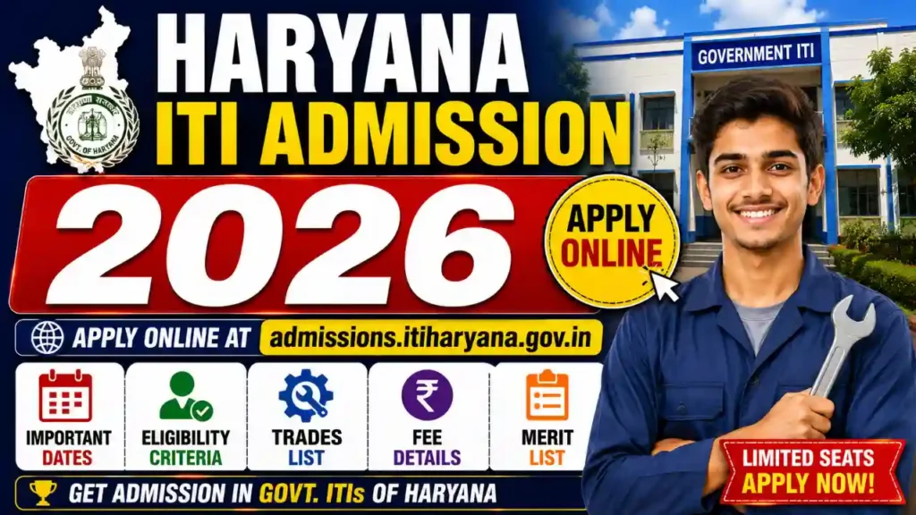 Haryana ITI Admission 2026