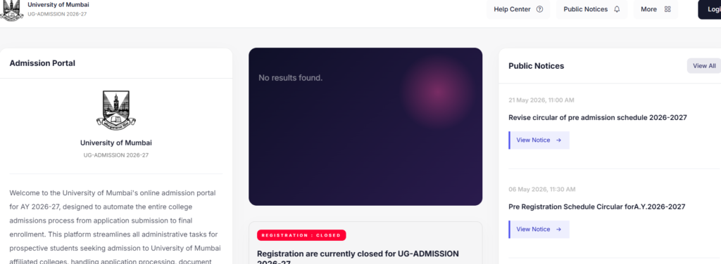 How to Check MU First Merit List 2026 Online