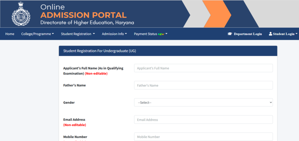 How to Apply Online KUK UG Admission 2026