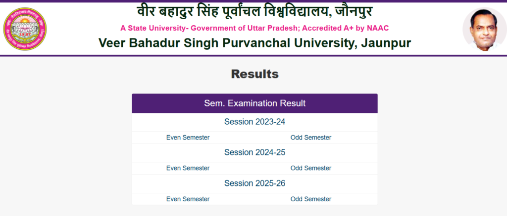 How to Check VBSPU Exam Result 2026
