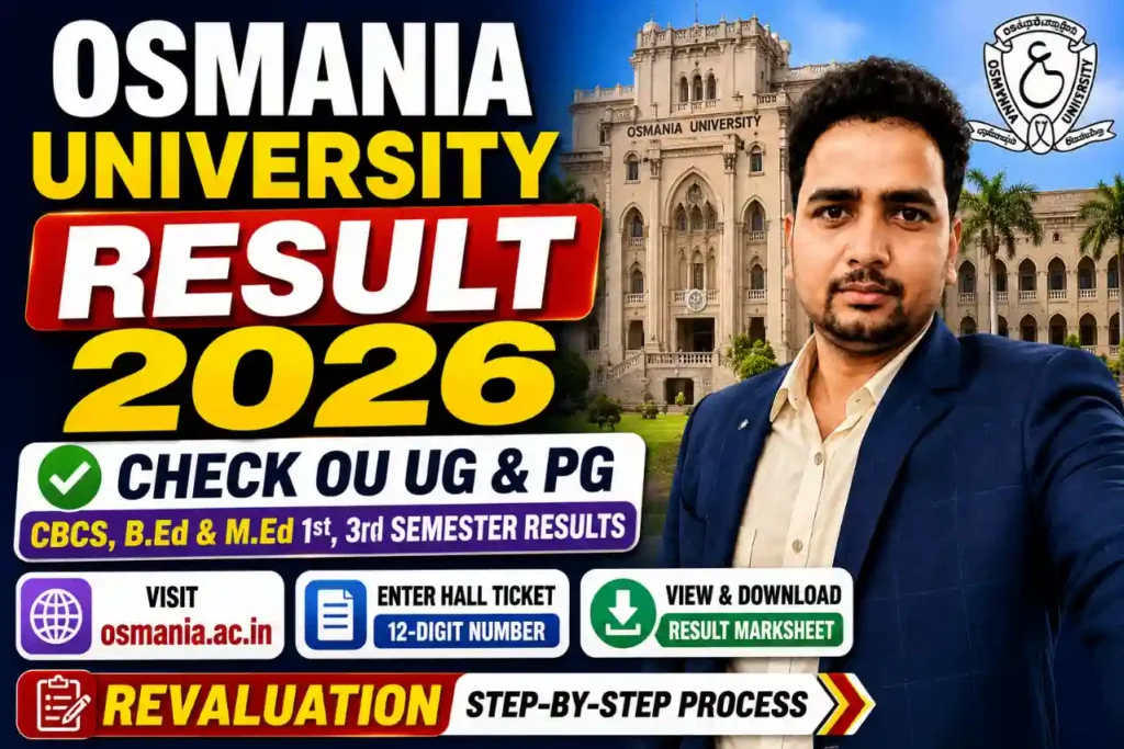 Osmania University Result 2026