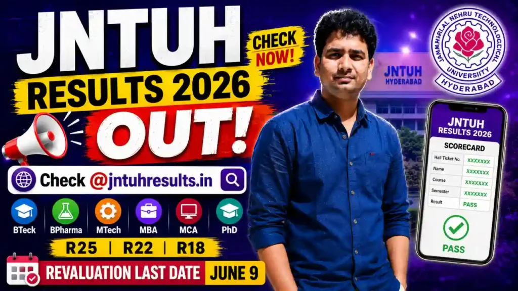 JNTUH Results 2026