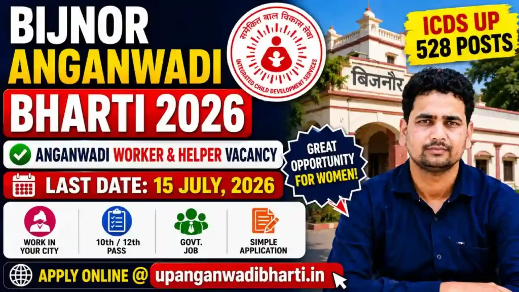 Bijnor Anganwadi Bharti 2026