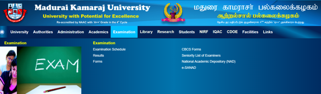 How to Check MKU Result 2026 at mkuniversity.ac.in