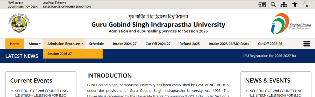 How to Download IPU CET Result 2026 at ipu.admissions.nic.in