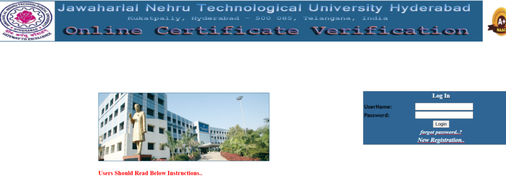 JNTUH Revaluation or JNTUH Recounting in 2026